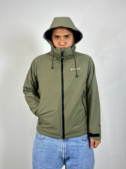 3 en 1 Cortavientos+Polar verde