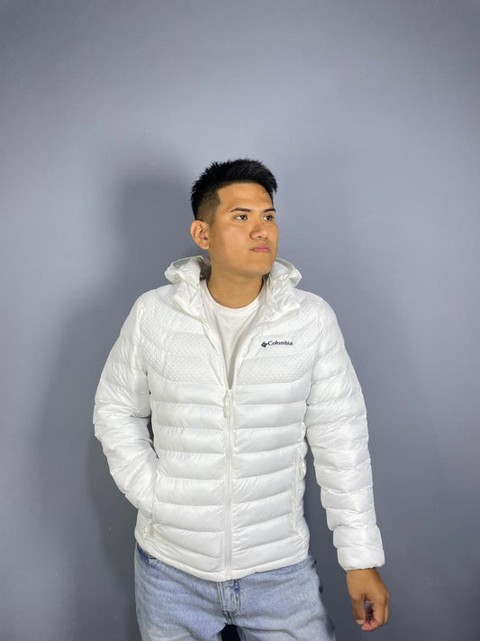 Casaca Columbia Hombre – Color Blanco
