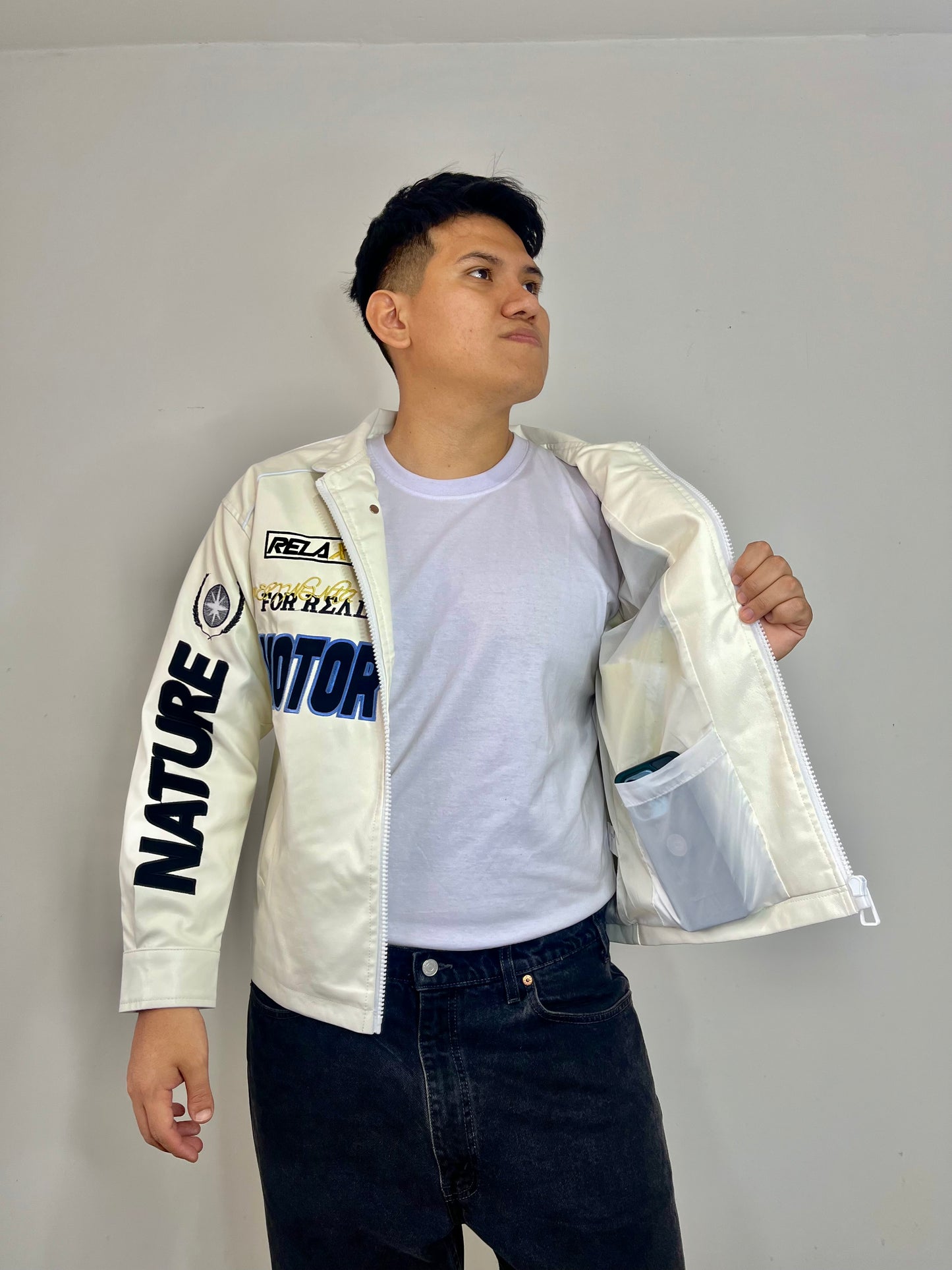 Casaca Sport Infinite blanco