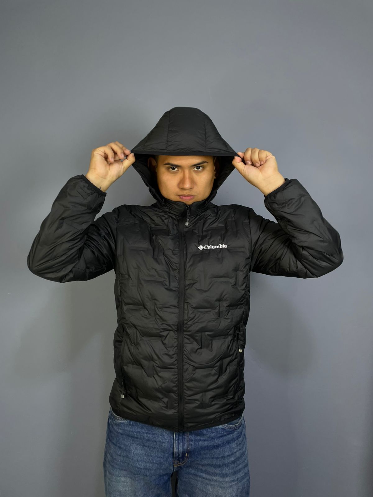 🧥 Casaca Columbia Delta de Pluma Negro