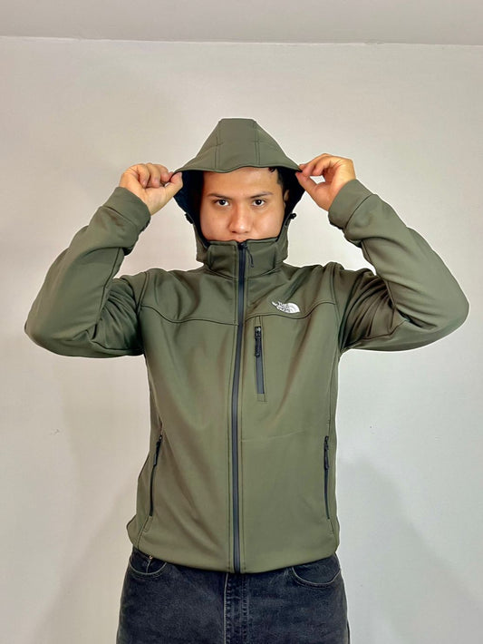 NEOPREMO PIEL DE TIBURON VERDE MILITAR