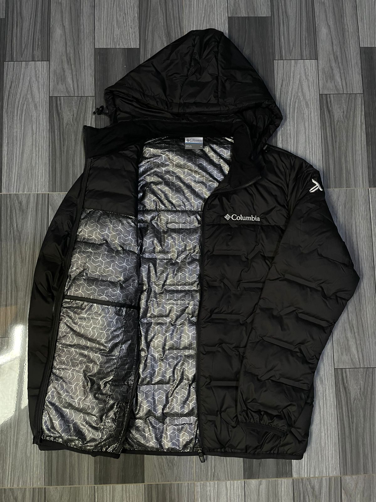 🧥 Casaca Columbia Delta de Pluma Negro