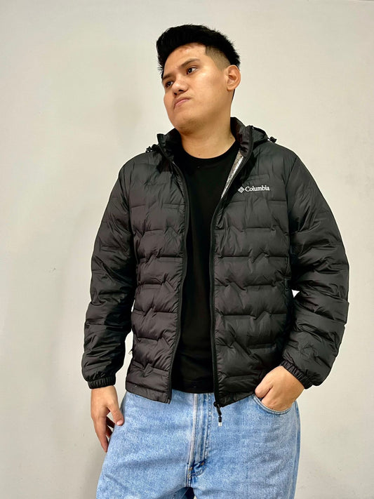 🧥 Casaca Columbia Delta de Pluma Negro