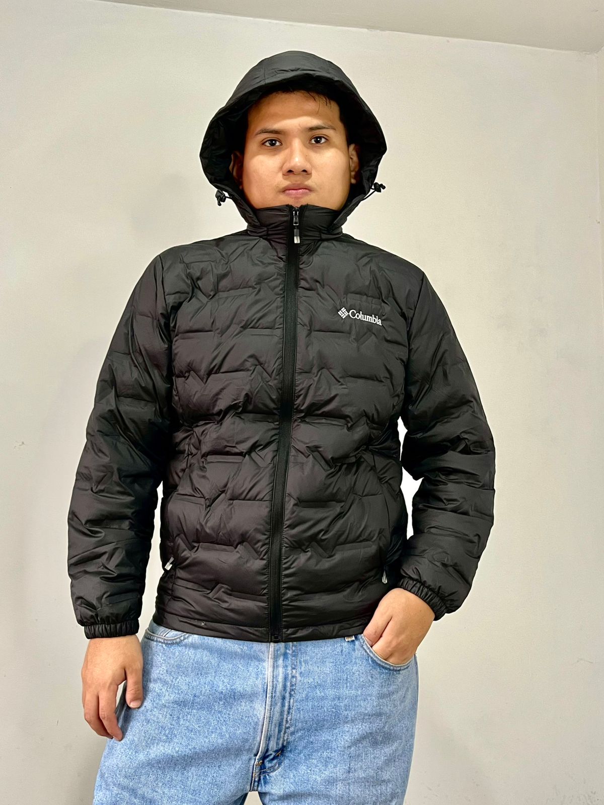🧥 Casaca Columbia Delta de Pluma Negro