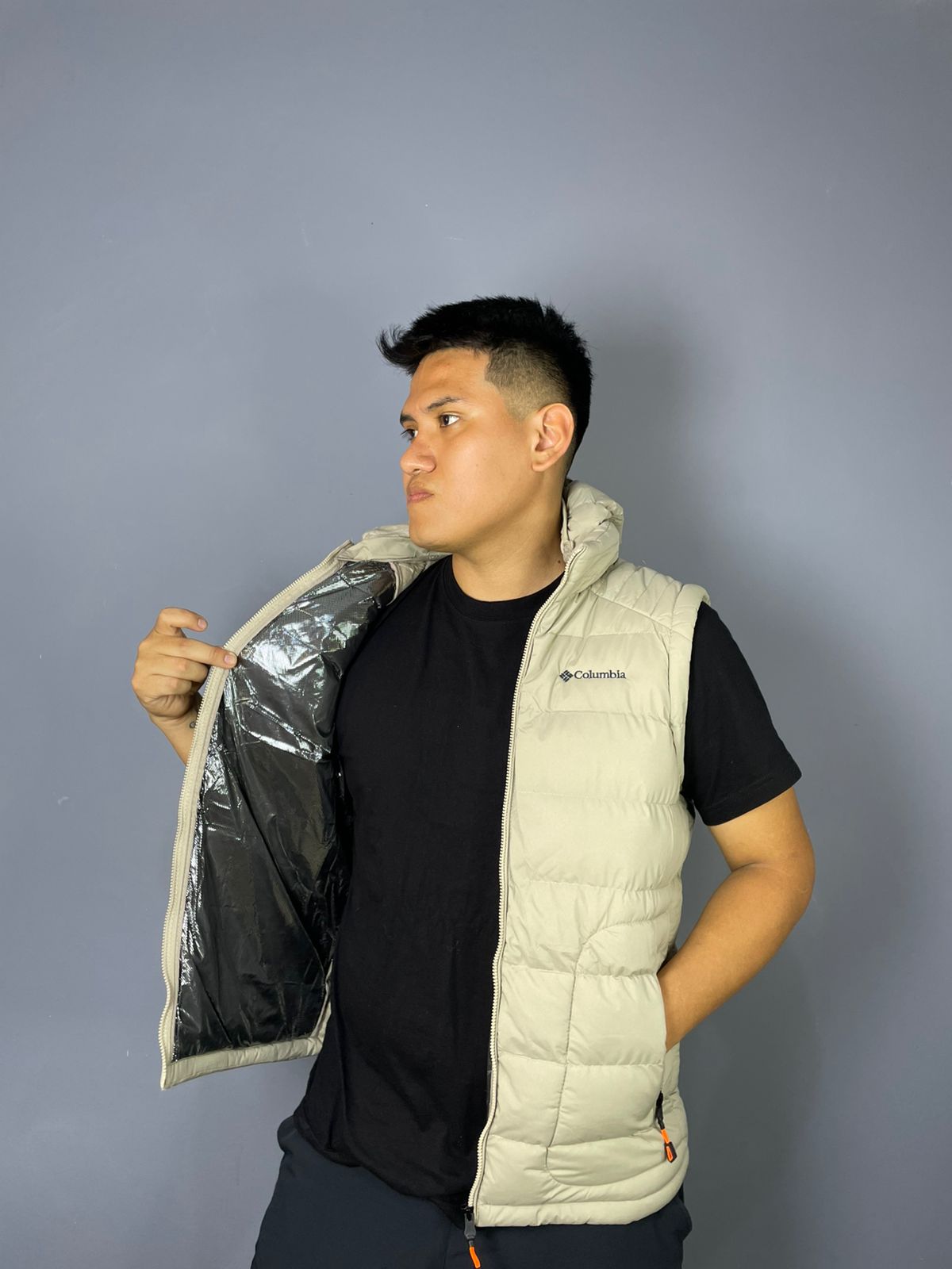 Chaleco Imperneable beigge