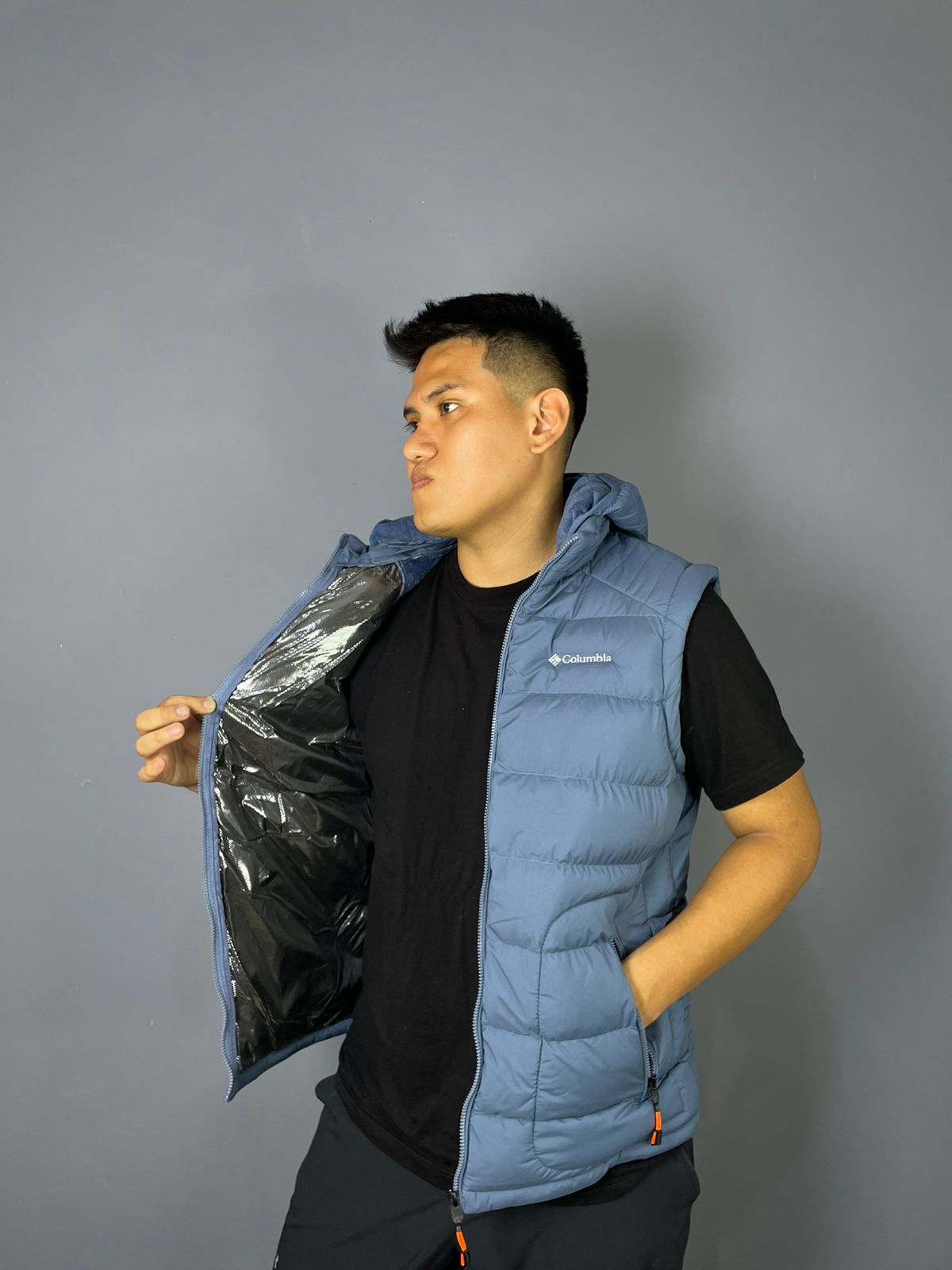 Chaleco Imperneable azul