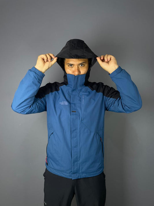 casaca cortaviento doble color