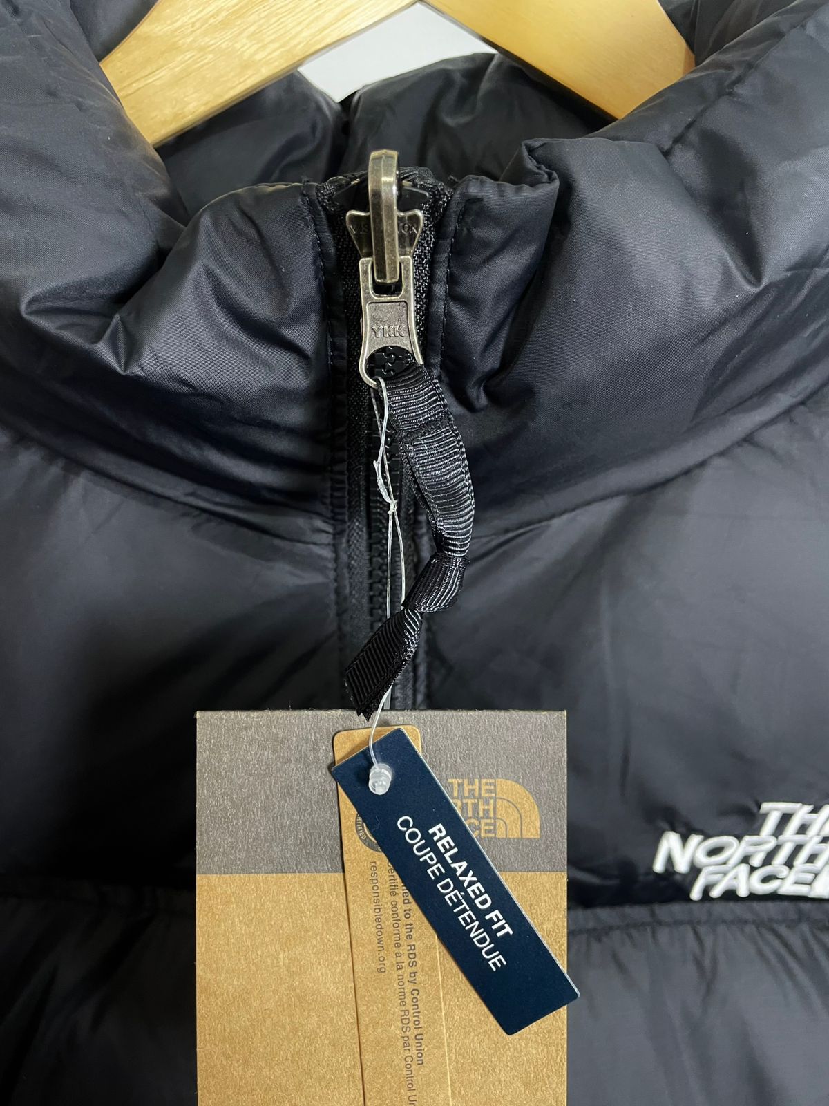 🧥 Casaca TNF Nuptse 700 de Pluma Negro