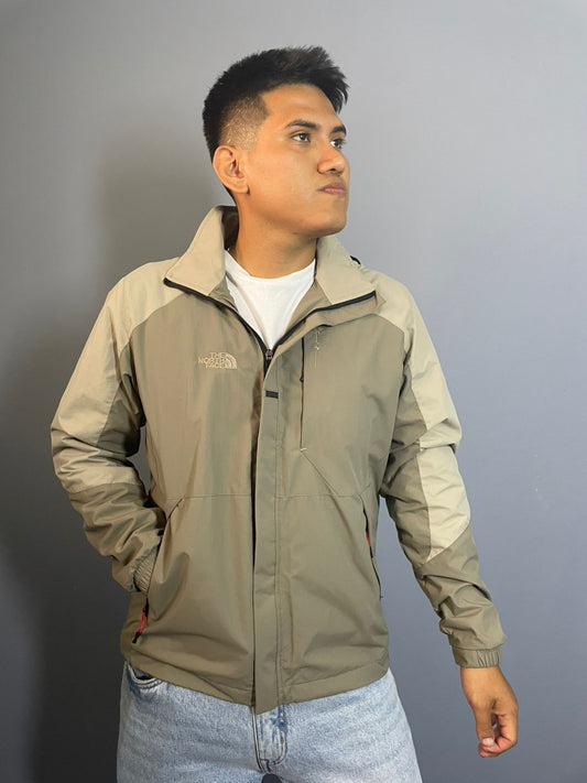 casaca cortaviento doble color