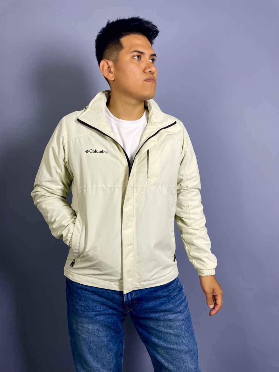 Casaca Cortavientos Montaña hueso