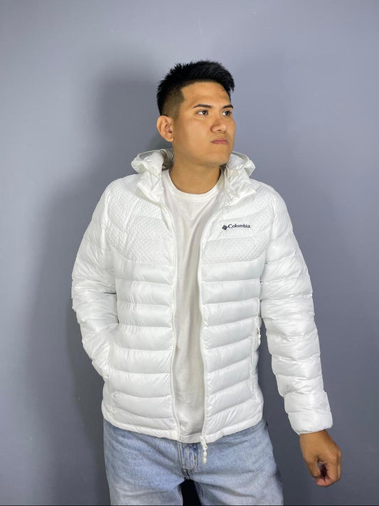 Casaca Columbia Hombre – Color Blanco